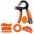 thumbnail image 1 of Arcticwind Counting Hand Grip Strengthener Set, Hand Strength Exerciser - Finger Exerciser, Grip Strength Trainer, Finger Stretcher, Stress Relief Grip Ball - Adjustable Resistance 11-132 Lbs, 1 of 6