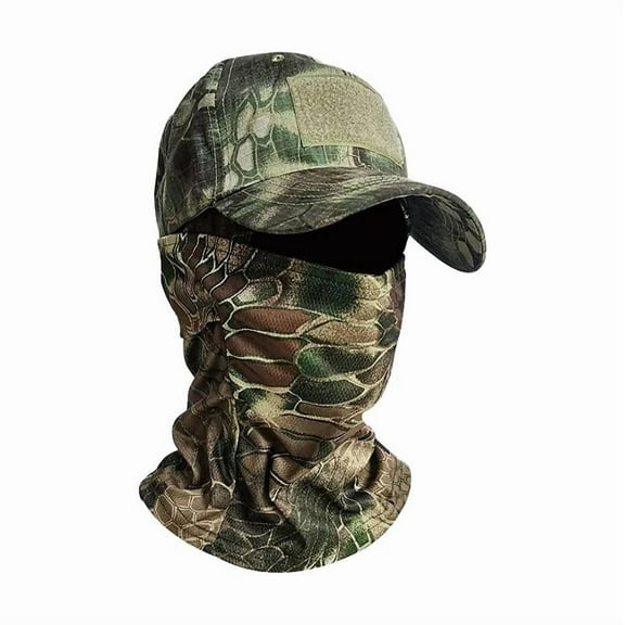 Arcticwind Face Mask Sun Protection Camouflage Cap,Military Tactical Hunting Hat,Tactical Baseball Cap,Outdoor Hiking,Fishing,Sunshade Cap For Women and Men Neck Flap,Sports Cap,Fashion And Ventilate