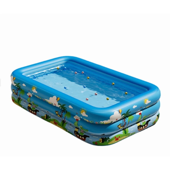 Arcticwind Inflatable Swimming Pool Oversized Thickened Blow Up Pool Easy Set 82″ x 55″ x 22″ Family Swimming Pool Swimming for Garden,Summer Water Party Outdoor Backyard