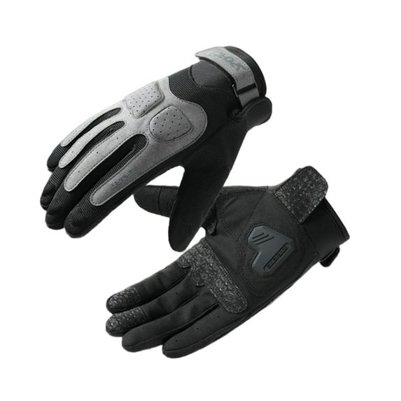 Arcticwind Motorcycle Gloves,Touchscreen Classic Vintage Mesh Climbing Hiking BMX,Dirt Bike,MTB Cycling and ATV Riding,Comfortable,Wear-Resistant,with Full Finger Protection,Gloves for Men & Women