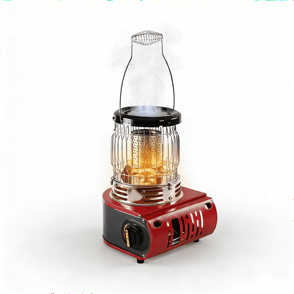 Arcticwind Outdoor Camping Heater for Tents,Portable picnic heater,Tent Heater Stove for Camping,Outdoor Camping,Ice Fishing Heater,Cooking Dual-Use, Multifunctional Windproof Gas Stove,Red