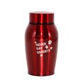 thumbnail image 1 of Arcticwind Pet Cremation Urns for Dog and Cat Ashes, Memorial Paw Print Urn, Stainless steel, To commemorate your pet friend, Red, 1 of 6