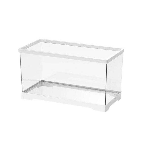 Arcticwind Small Turtle Tank Kit(Bare tank+drying table),Small Turtle Tank Kit(Bare tank+drying table),Multi-Function Areas for Turtles,Crayfish,Small Reptiles Ecological landscaping tanks.(White)