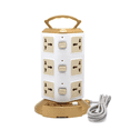 thumbnail image 1 of Arcticwind Surge Protector Power Strip Tower w/12/16 Outlets, 3 USB Ports, 2500W Max, Portable Modular Power Tower, Built-in Overload & Lightning Protection, w/9.85ft Cable, 1 of 9
