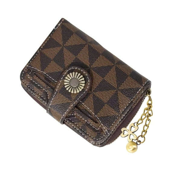 Arcticwind Wallet For women,Zero Wallet,Slim Leather Blocking Bifold Zipper Pocket Card Holder,Card Bag,All In One,Mini, anti-theft,High-end Feeling,Passport Holder Cover Wallet with ID Window