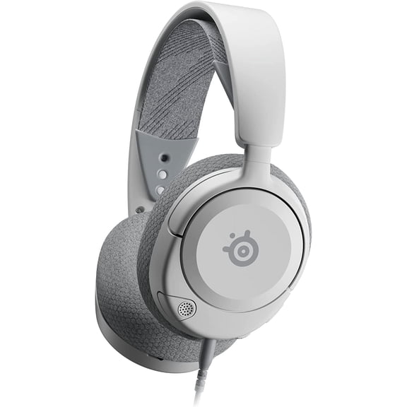 Arctis Nova 1P Multi-System Gaming Headset  Hi-Fi Drivers 360 Spatial Audio Comfort Design Durable Lightweight Noise-Cancelling Mic PS5/PS4, PC, Xbox, Switch - White
