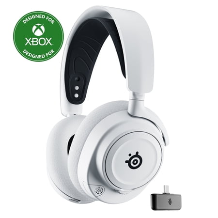 SteelSeries Arctis Nova 7X Wireless Multi-Platform Gaming Headset for Xbox Series X and Series S, White