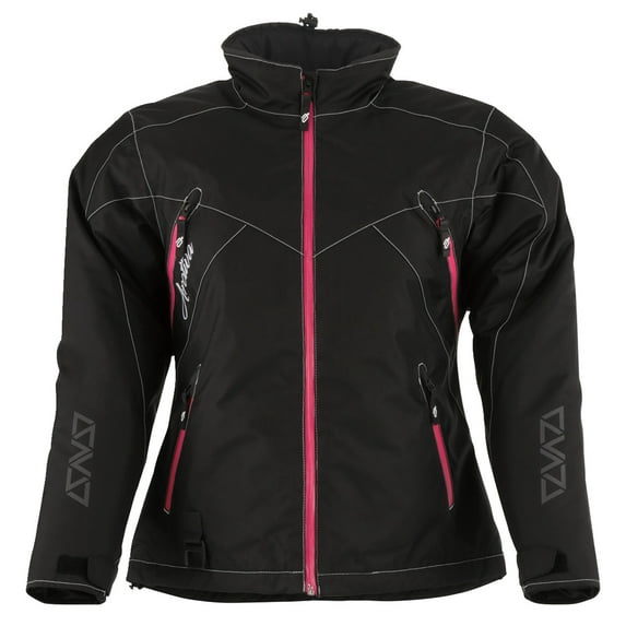 Arctiva Pivot 6 Womens Snow Jacket Black/Pink XL