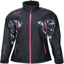 Arctiva Pivot 7 Womens Snow Jacket Black/Pink Camo XS