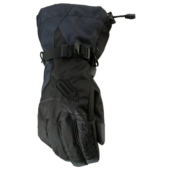 Arctiva Pivot Logo Mens Snow Gloves Black/Gray LG