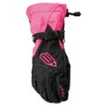 thumbnail image 1 of Arctiva Pivot Logo Womens Snow Gloves Black/Pink LG, 1 of 1