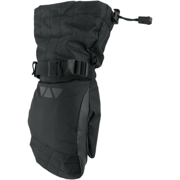 Arctiva Pivot Womens Snow Mittens Black XXL