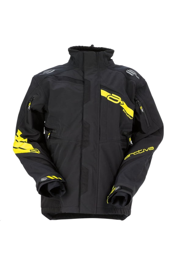 Vibe Shell Jacket (XX-Large, Black/Hi-Vis)