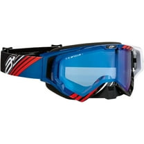 Arctiva Vibe Snow Goggles Black/Blue/Red w/Blue Lens