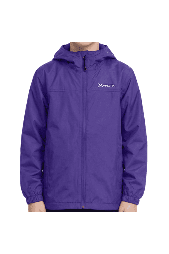Kids Stream Rain Jacket, Purple, X-Large