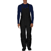 Arctix Mens Essential Insulated Ski Bibs, Water Resistant Snow Pants for Skiing & Snowboarding Black, XL