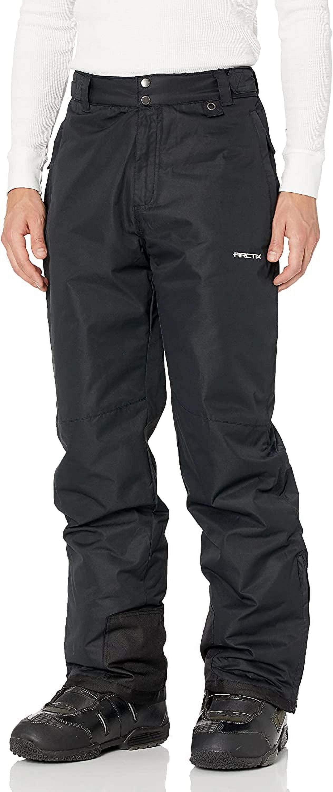 Arctix Men's Essential Snow Pants Black Medium/28 Inseam 