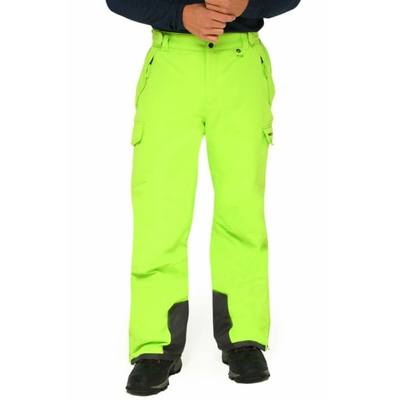 Arctix Men's SHORT Snow Sports Cargo Pant 30" Lime (4XL, Lime)