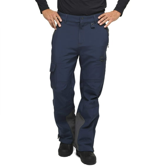 Arctix Men's Sentinel Pull On Fleece Lined Cargo Snow Pant 30 (Blue Night, XL)