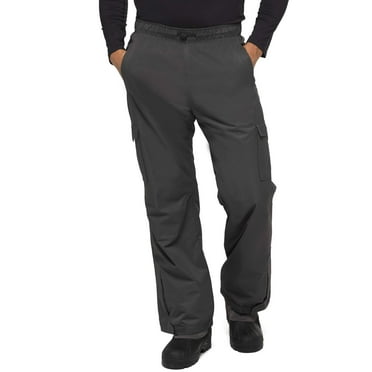 Arctix Men's Sentinel Pull Over Fleece-Lined Cargo Snow Pants (Charcoal, L)
