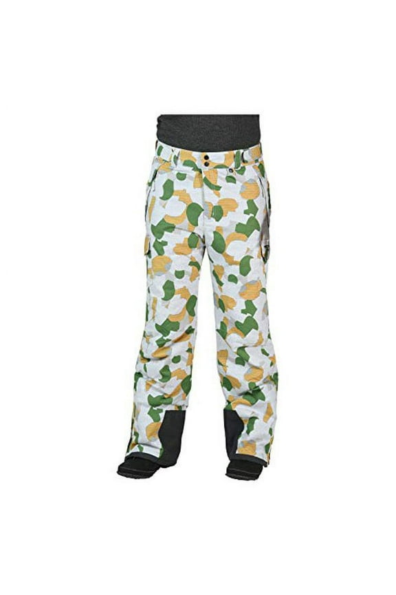 Men's Snowsports Cargo Pants Green Geo