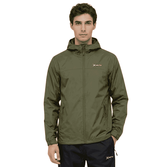 Arctix Men's Storm Rain Jacket, Olive, Large