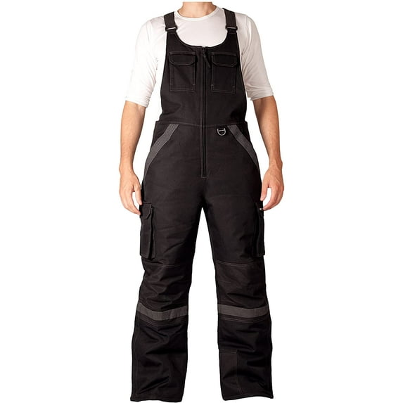 Arctix Men's Tundra Ballistic Bib Overalls With Added Visibility