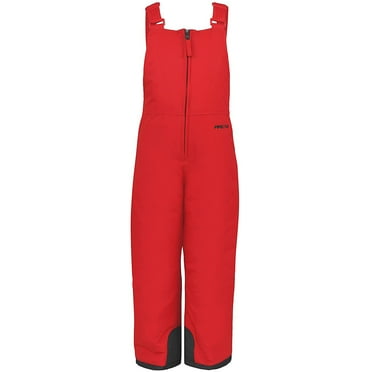 Arctix Waterproof Chest High Baby Overalls Winter Clothes for Boys & Girls, Formula One Red 12 Months