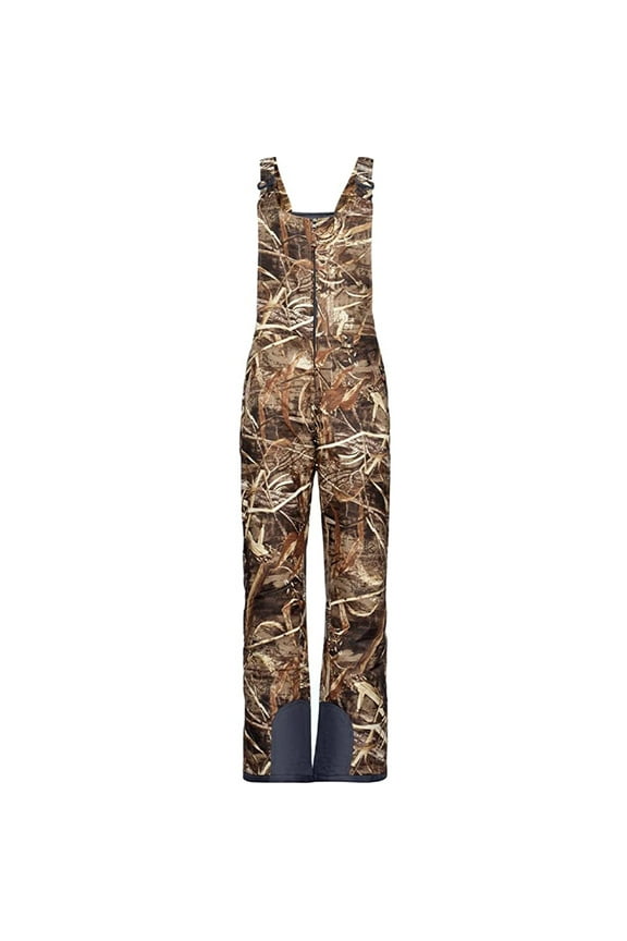Waterproof Insulated Overalls Snow Bibs Winter Clothes for Women, Realtree Max-5 Camo L