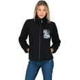 thumbnail image 1 of Arctix Women's Birch Printed Pocket Fleece Black Medium, 1 of 2