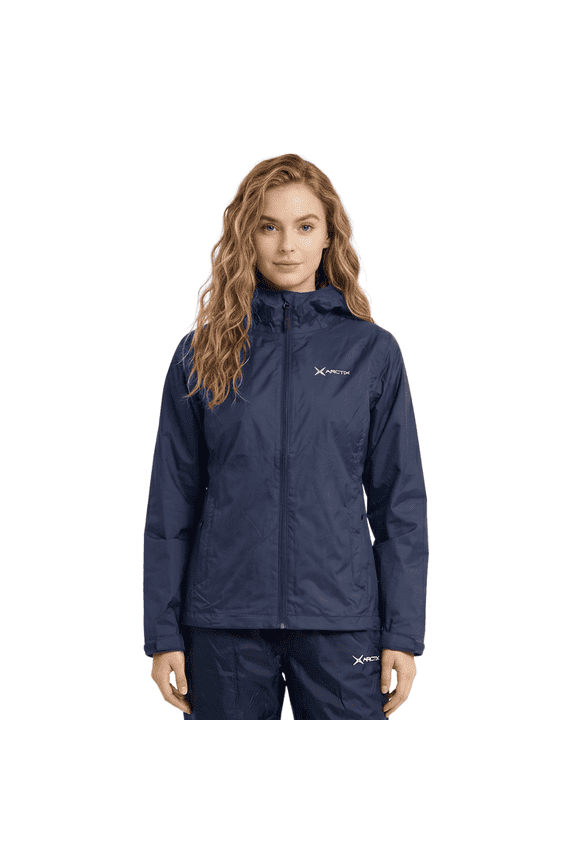 Women's River Rain Jacket, Navy Nautical, XS