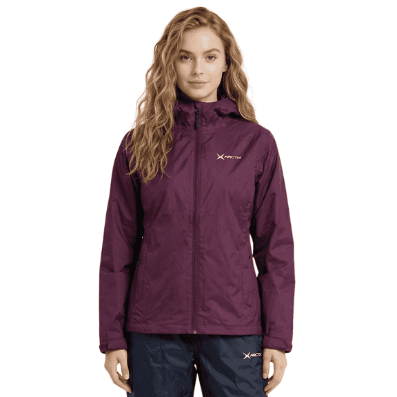 Arctix Women's River Rain Jacket, Plum, X-Large