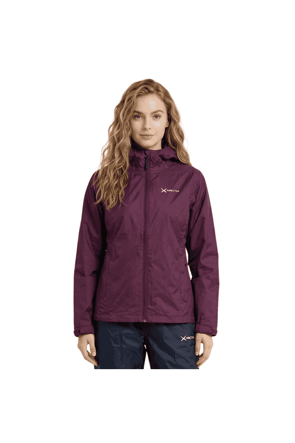 Women's River Rain Jacket, Plum, X-Large