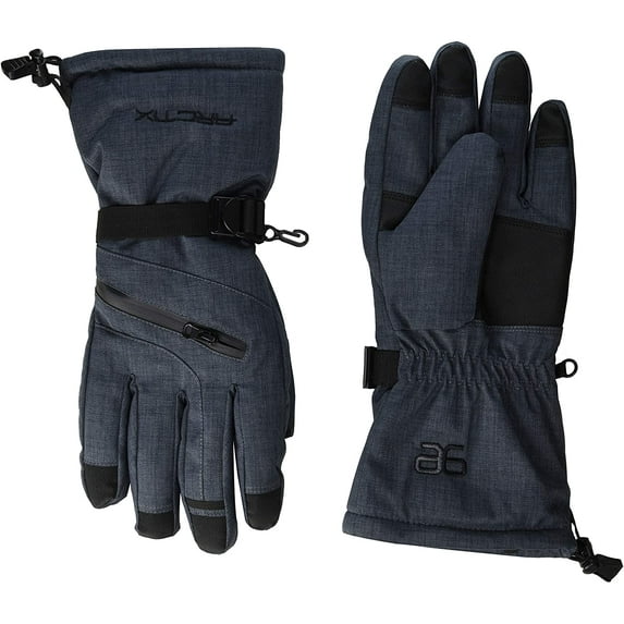 Arctix Womens Insulated Downhill Gloves Steel Melange X-Large