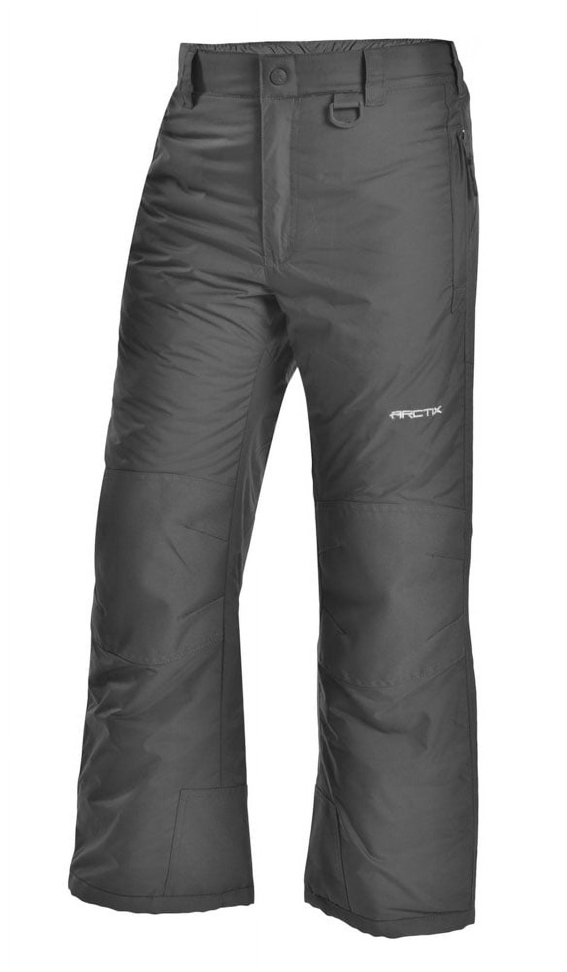 Arctix Youth Snow Pants with Reinforced Knees and Seat - Lime