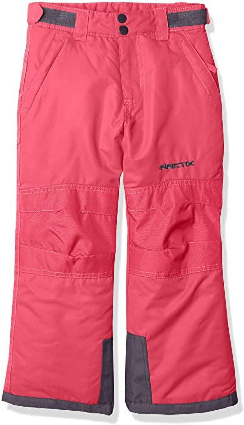 Arctix Youth Snow Pants with Reinforced Knees and Seat - Lime