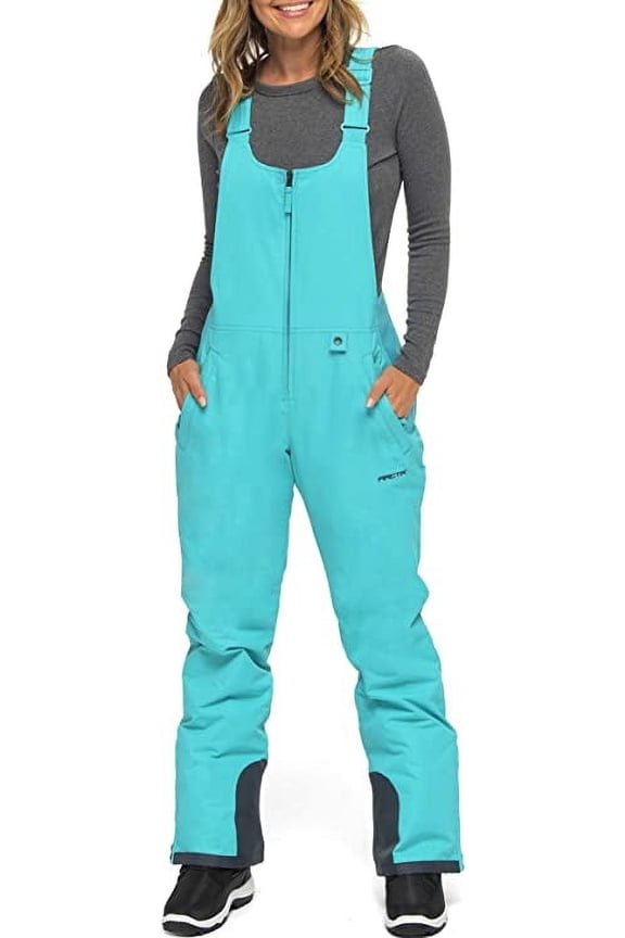 womens Essential Insulated Bib Overalls Short (Inseam 29")