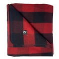 thumbnail image 1 of Arcturus Buffalo Plaid Wool Blanket, 64" x 88", Loom-Woven, 1 of 10