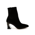 thumbnail image 1 of Arcturus Flared Block Heel Velvet Boots, 1 of 10