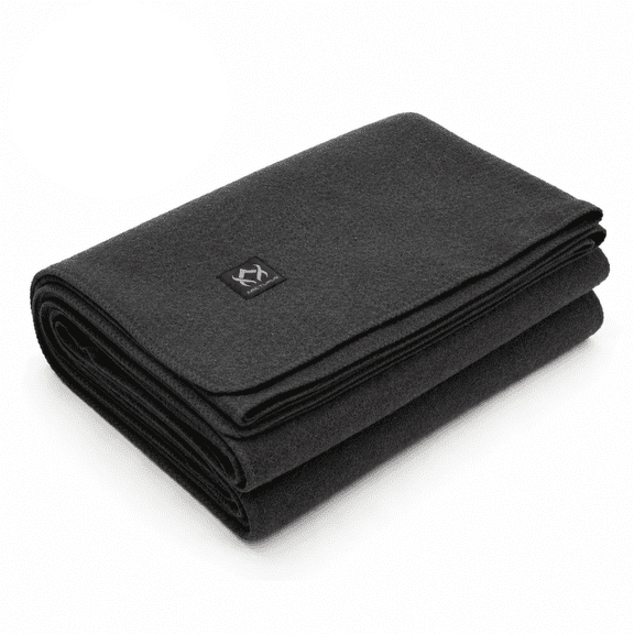 Arcturus Lake Tahoe Wool Bed Blanket - King Size (90"x 108") - Thick, Washable, Large Wool Blanket