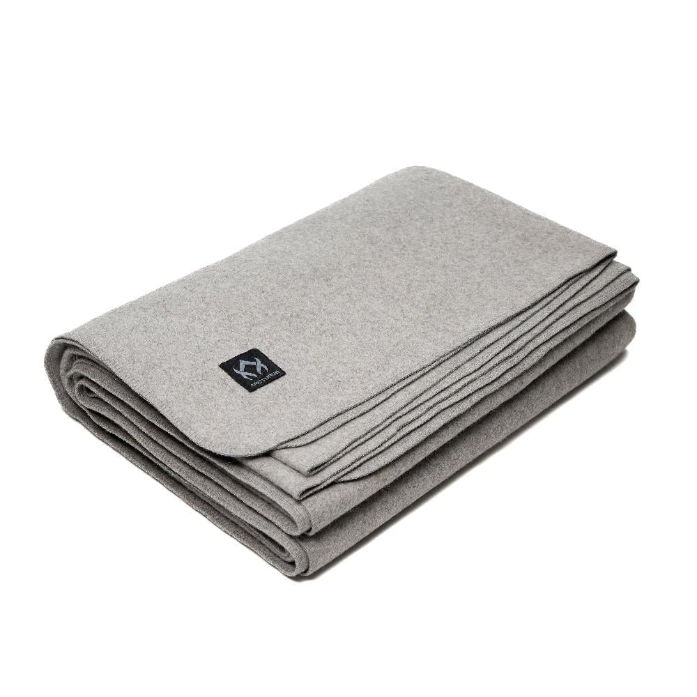 Arcturus Lake Tahoe Wool Bed Blanket - Queen Size (90"x 96") - Thick, Washable, Large Wool Blanket