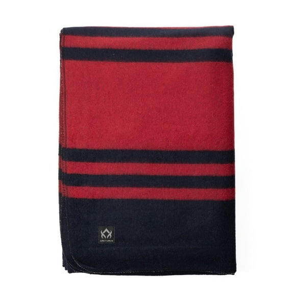Arcturus Rainier Striped Wool Blanket (64" x 88"), 4.5 lbs