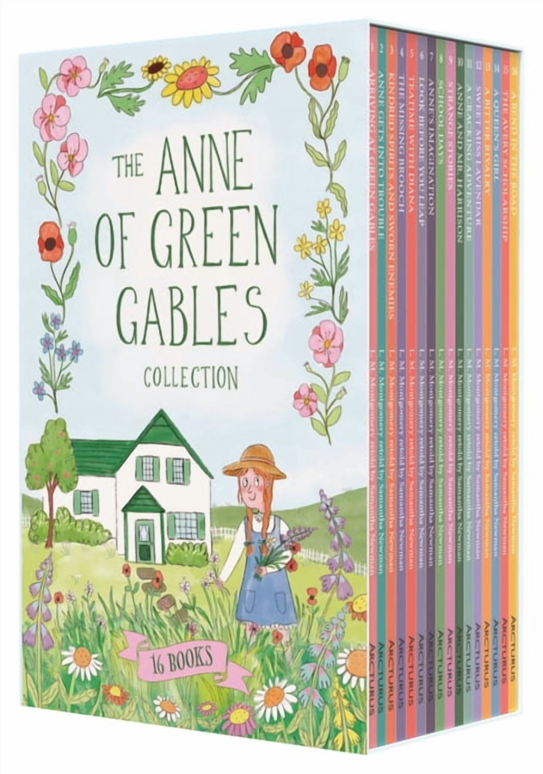 Arcturus Retold Classics The Anne of Green Gables Collection: Adapted for Younger Readers (16-Book Box Set), (Paperback)