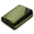 thumbnail image 1 of Arcturus XL Survival Tarp - Insulated Reflective Thermal Camping Tarp - 8.5 ft x 12 ft, Olive Green, 1 of 7