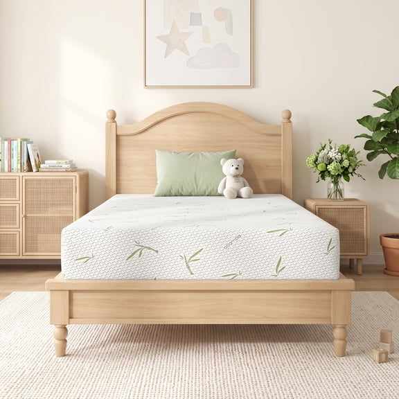 Arctus Twin Size Mattress in a Box 10" Cooling Gel Memory Foam Mattress Medium Plush with Removable Cover