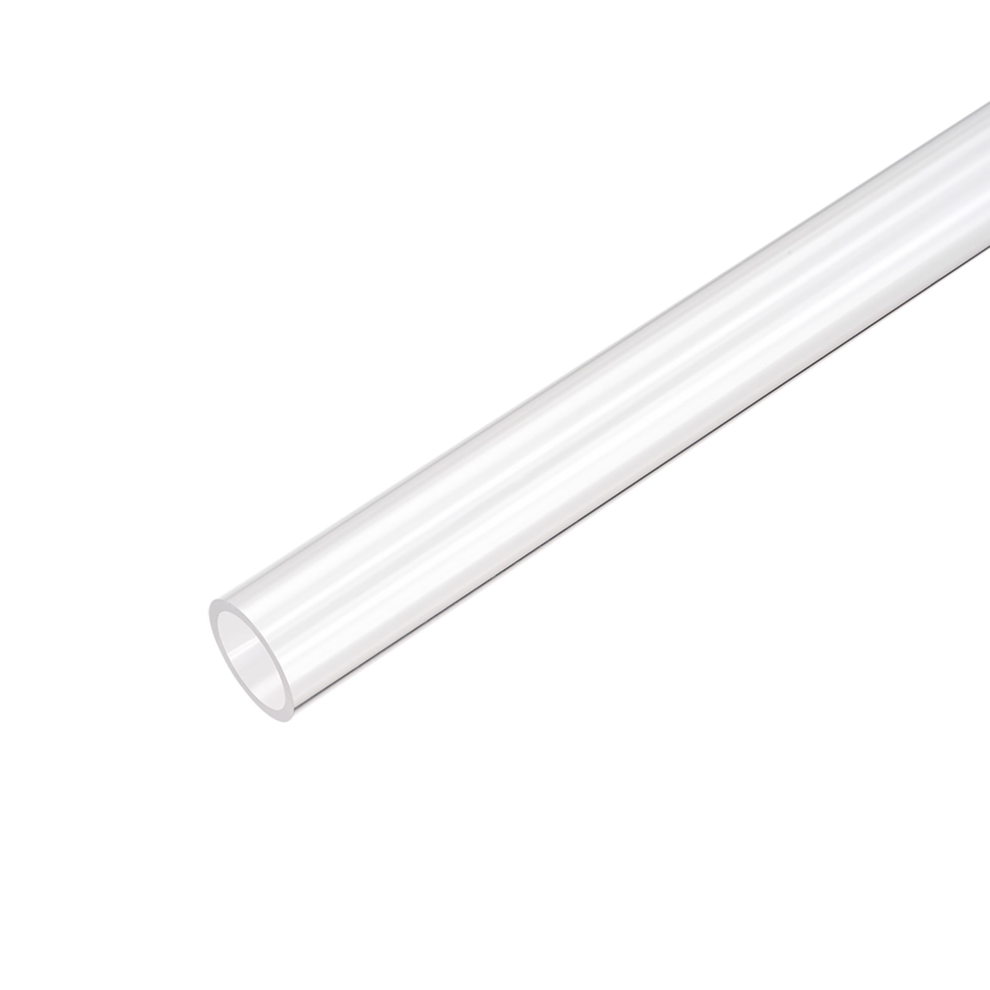 Arcylic Rigid Tubing Clear 9.4mm(3/8") ID x 12mm(1/2") OD x 0.5m