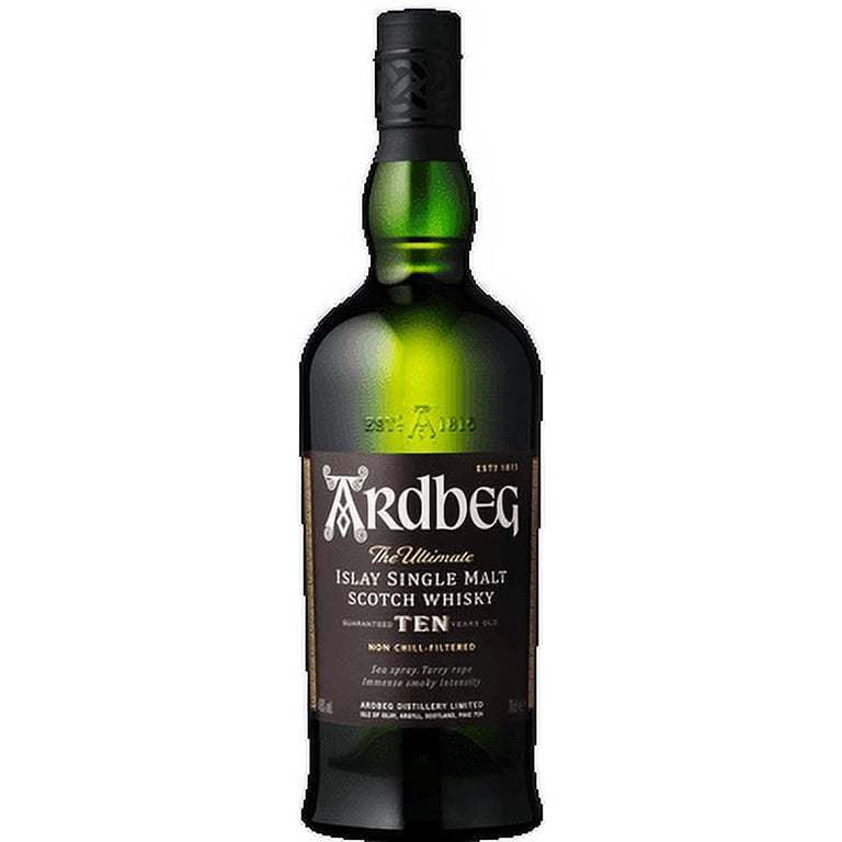 Ardbeg Ten Year Old Islay Single Malt Scotch Whisky 750ml