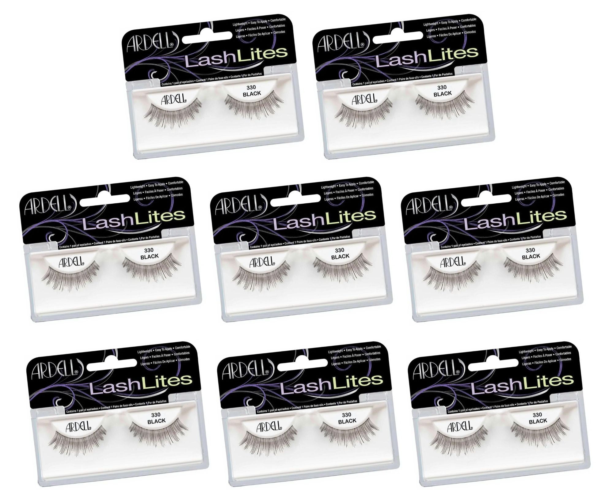 Ardell - 1 Pair - LashLites 330 -Pack of 8