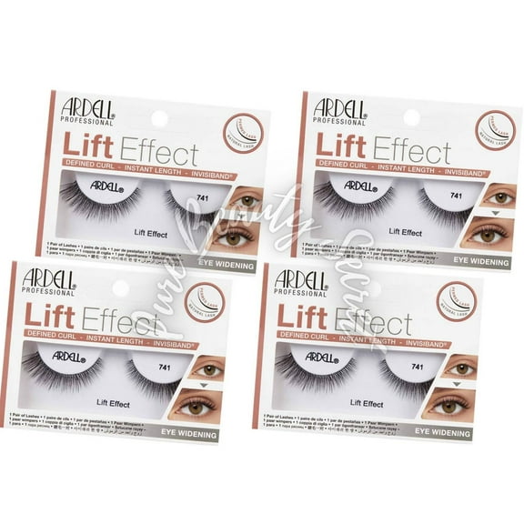 Ardell - 1 Pair - Lift Effect - 741 (Pack of 4)
