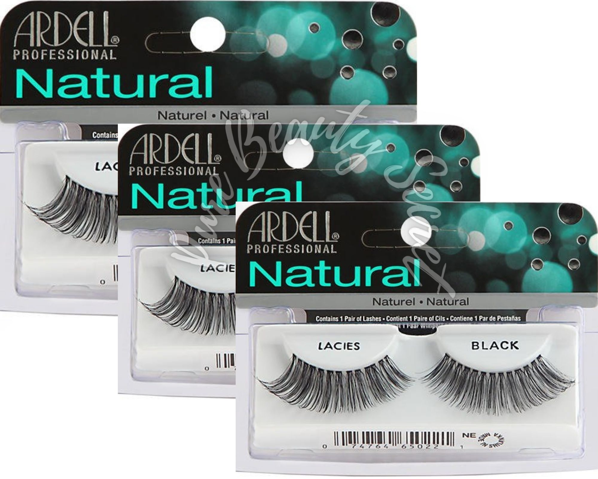Ardell - 1 Pair - Natural - Lacies x 3